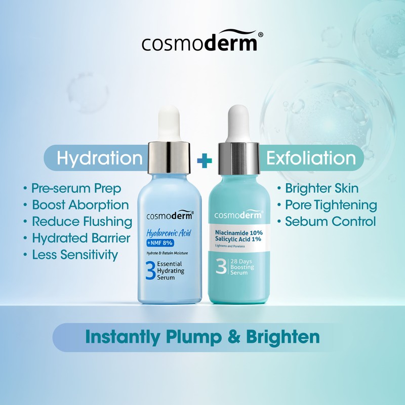 Cosmoderm Niacinamide 10% Salicylic Acid 1% 28 Days Boosting Serum