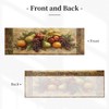 Retro Fruit Curtain Valance for Windows Rod Pocket Valance Window