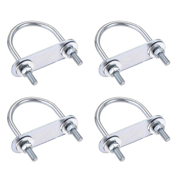 TA-VIGOR 4 sets M6 Round U-Bolts, 42mm Inner Width 70mm