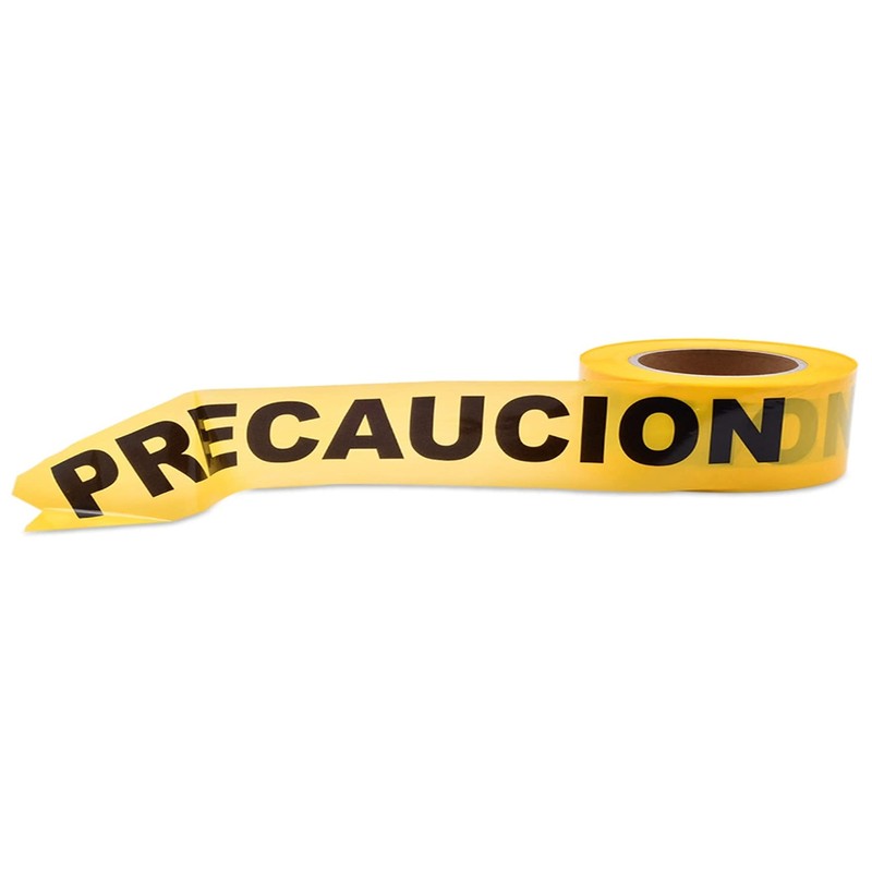 Cinta de Seguridad Señalización Delimitadora Delimitante Amarillo Rojo 3 Pulgadas