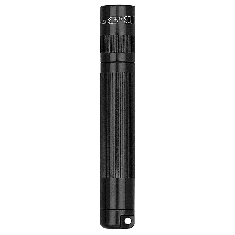 Maglite Solitaire Incandescent 1-Cell AAA Flashlight in Presentation Box Black