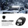 Gonice White 12 LED Cab Lights - 5PCS Smoked Roof