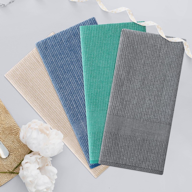 Homaxy Premium Kitchen Towels(18”x 28”, 6 Pack), Large Cotton Kitchen