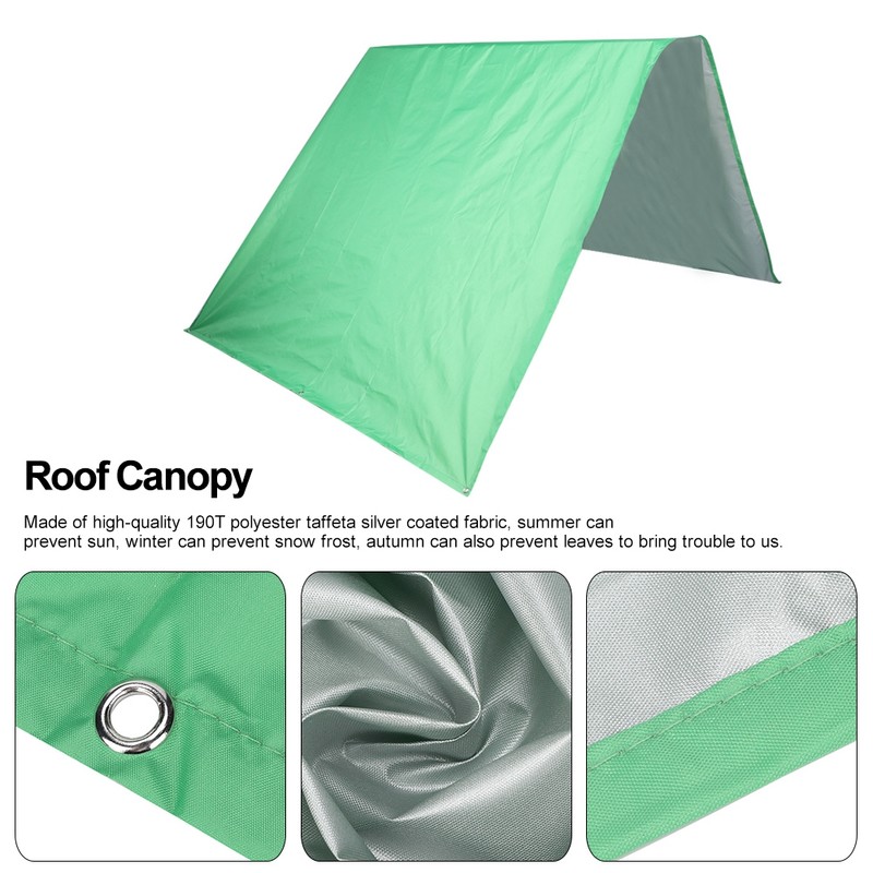 Outdoor Swing Canopy Playground Roof Canopy Waterproof Cover Replacement Tarp