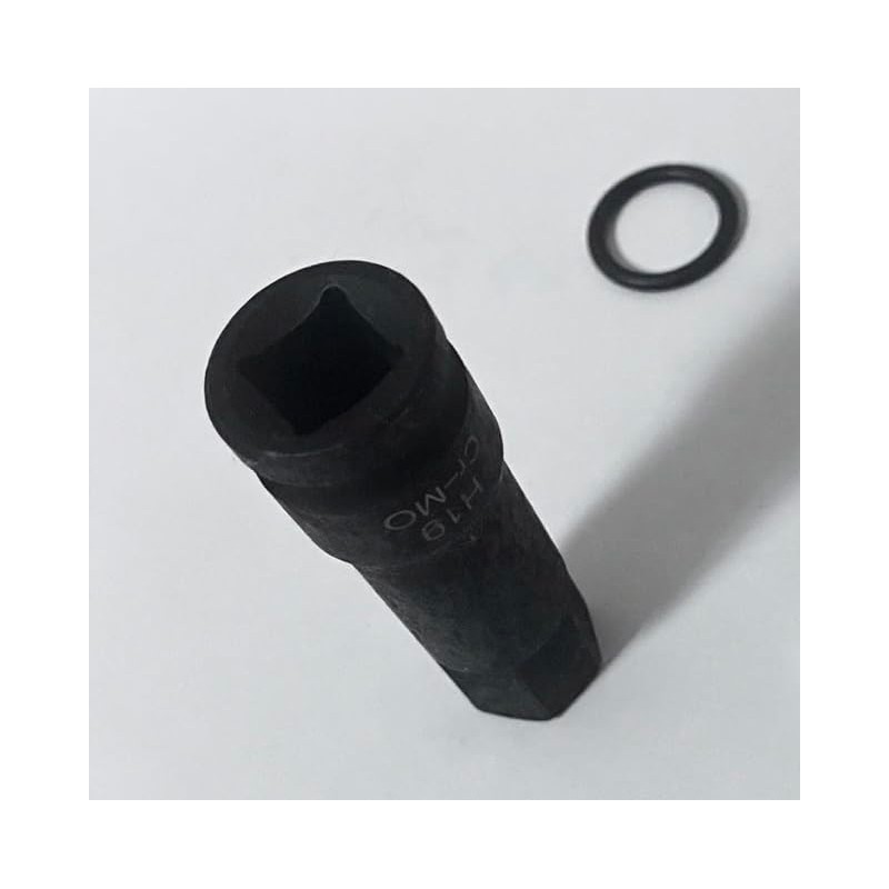 通用 19mm Hex Socket Cr-Mo Steel 1/2-Inch Drive Allen Bit