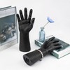 AUEAR, 2 Pack Black Plastic Male Mannequin Hand Model Holder