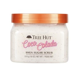 TREE HUT, Coco Colada Shea Sugar Scrub, Exfoliante Corporal de Azcar Natural con Manteca de Karit y Esencia de Coco y Pia, Exfolia e Hidrata la Piel, 