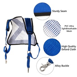 Fishing Shoulder Back Harness, Adjustable Sea Fishing Rod Holder Vest,Ultralight Boat Fish Fighting Belt Harness,Fishing Rod Holder Vest for Fishing Big Fish