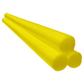 Oodles Solid Foam Deluxe Foam Pool Swim Noodles 3 Pack 55 inch Length