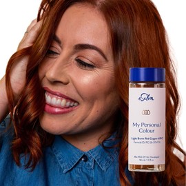 eSalon Permanent Hair Colour Set in Light Brown Red Copper 6RC