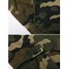 OCHENTA Men's Camo Cargo Pants Cotton Casual Work Tactical Combat