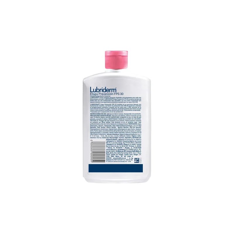 Crema Corporal Lubriderm Prevención 400 ml