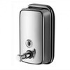 Wall-mounted refill liquid soap dispenser (1L) stainless steel bathroom dispenser