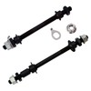 Bike Wheel Hub Axle Solid Spindle Shaft Lever Front Rear
