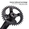 104 BCD Mountain Bike Single Speed Crankset 36T Square Hole