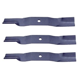 Set of 3 New Finishing Mower Blade Fits John Deere, Fits Kubota 2110, 2G127, BX-RCK54P, F710, F725, F735, G100, GR2100, GR2110, GS25, GS45, GS75, GT235, H30T, HT30, K327, RCK54-23ZG, RCK54GR, RCK54P