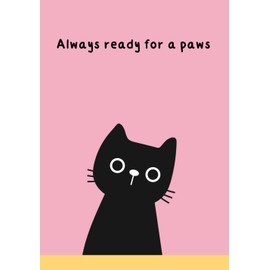 Pawsome notebooks set 2 Black cats - 04