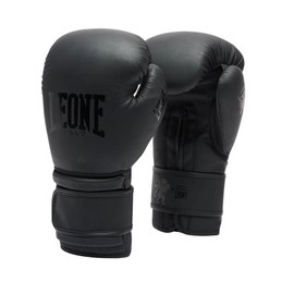 LEONE 1947 GN059, Gloves Boxing Unisex – Adult, Black, 14 oz