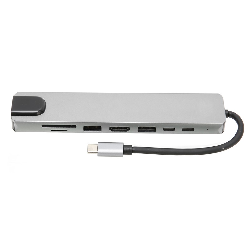 8 in 1 USB C Hub 4K 87W PD Charging