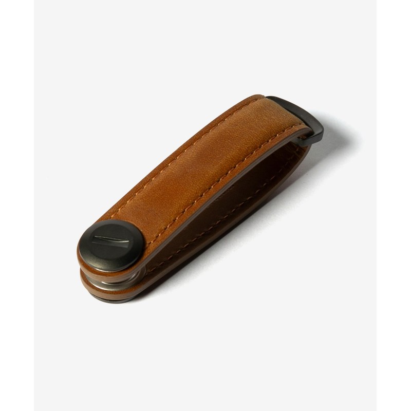 Orbit Key Chain CHLO-2 Crazy Horse Leather Key Organiser, Chestnut