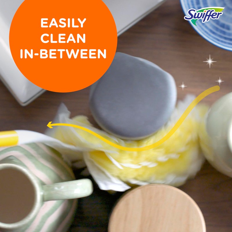 Swiffer Pet Heavy Duty Dusters Refills, Multisurface 360 Dusters with