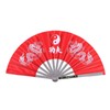 Practice Training Performance Tai Chi Fan, Double Dragon Hand Fan