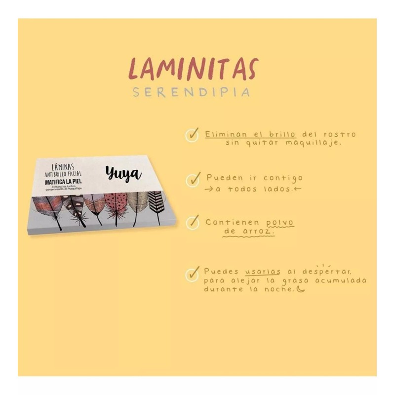 Republic Cosmetics Láminas Antibrillo Facial Con Polvo De Arroz 50