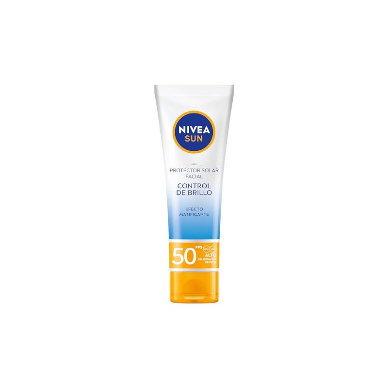 NIVEA SUN - Protector Solar Facial Control De Brillo (50