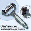AEX Peeler for Kitchen 3 in 1 Potato Peelers Multifunction