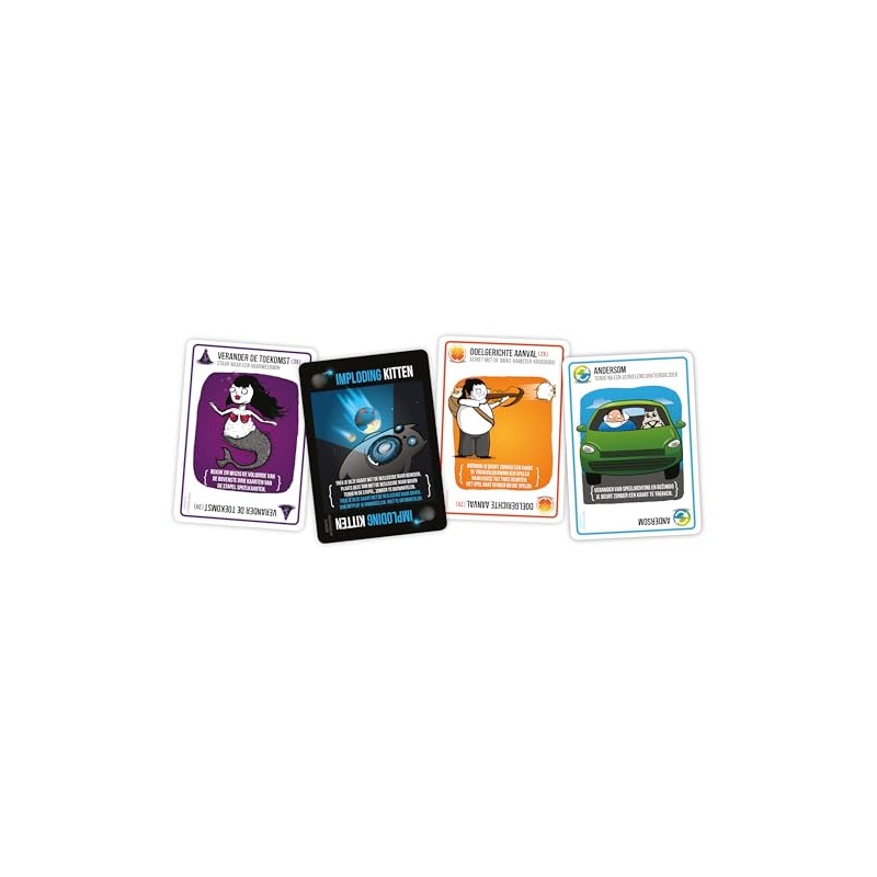 Imploding Kittens NL - Card Game - Expansion for Exploding