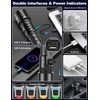 PHIXTON Rechargeable Flashlights High Lumens 10000 Super Bright Long Range