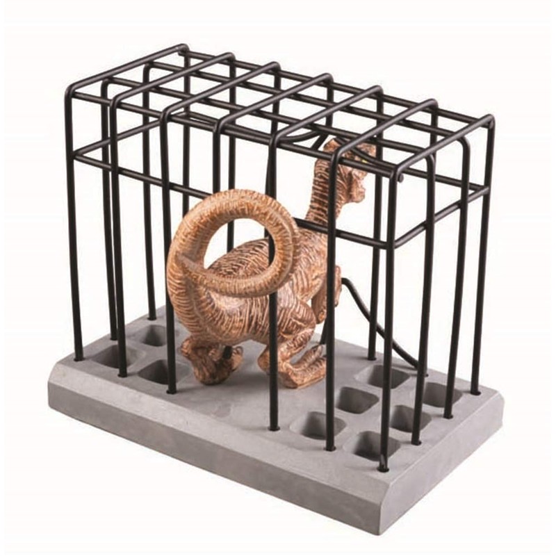 Setocraft Motif. DINOSAUR Cage Stationery Stand (Velociraptor) SR-4803