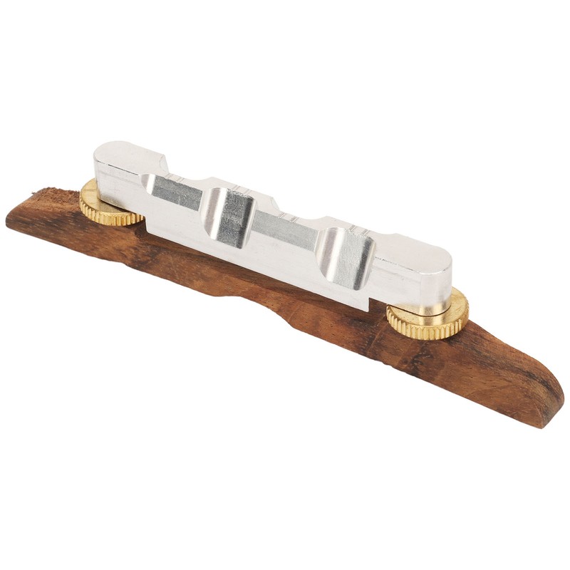 Archtop Guitar Bridge Rosewood Height Adjustable Guitar Bridge Replacement with
