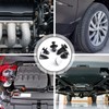 Car Retainer Clips, Preciva 140pcs Plastic Fasteners, Universal Auto Car