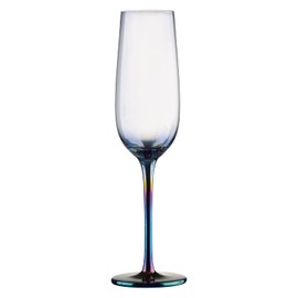 Artland - Mirage Champagne Flutes - Set Of 2 - Multicolour Electroplated Design