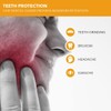 Bruxism Mouth Guard 4 Pack For Grinding Teeth, 2 Sizes,
