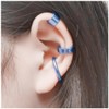 3PCS Clip On Hoop Earrings for Men Women Non-Pierced Helix