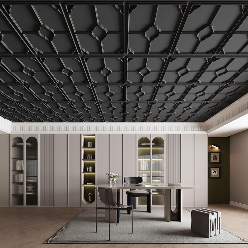 Art3d 12-Pack Lightweight Drop Ceiling Tiles for Suspended Grid, 2x2