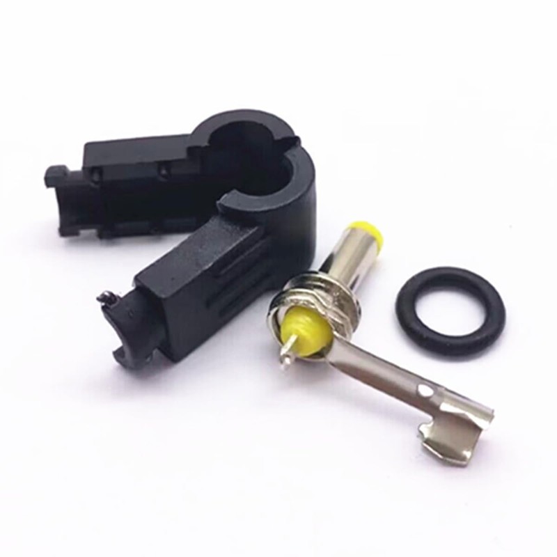 RUITEXUN DC 4.0x1.7mm Male Solder Connector, DC 4.0x1.7mm Male 90