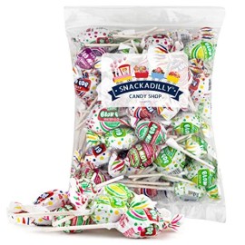 Blow Pops Bulk 3 Pound - Grape, Strawberry, Cherry, Watermelon, and Sour Apple