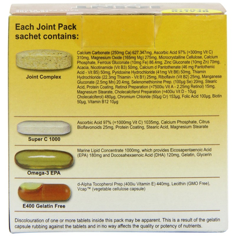 Health Plus Joint Pack Joint Health Daily Supplement - 28