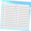 Baluue 2pcs Eyelash Grafting Scale Eyelashes Display Board Eyelash Extension