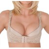 Boolavard Oktoberfest Dirndl Push-Up BH Büstenhebe Schwarz/Hautfarben Gr. S-XXL. (XX-Large,