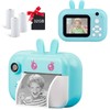 MINIBEAR Instant Print Camera for Kids with Print Paper, 40MP