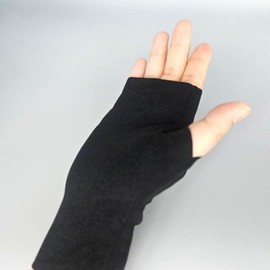 Open-tip fashion hand warmers fingerless gloves / 손끝 오픈 패션 핸드워머 핑거리스장갑