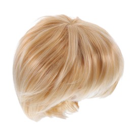 FRCOLOR Mixed Cut Synthetic Hair Wig with Soft Bangs for Daily Wear Cosplay and Themed Parties Natural Look and Feel