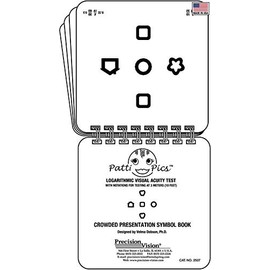 Kids Eye Chart Test 16 Page Flip Book