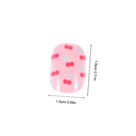 Healvian Set of 24 Fake Nails Lightweight Manicure Pieces Diverse Styles for Salon Home Use