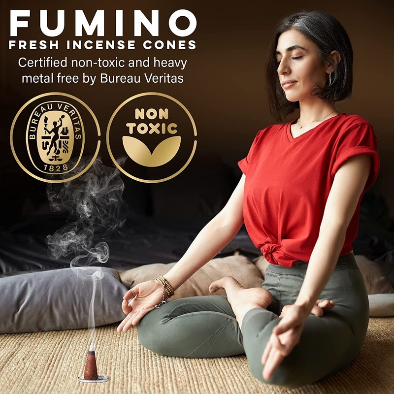 Fumino Fresh Incense Cones Multipack Essentials Bundle 6 Boxes 120