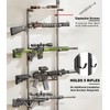 Indoor Gun Racks Wall Mount, [2025 Upgraded] Rifle Rack and